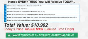 Odi Productions Affiliate Marketing Champ Course Review-Is It A Scam